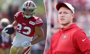 Christian McCaffrey는 49ers 연습에서 고무적인 부상 조치를 취했습니다.