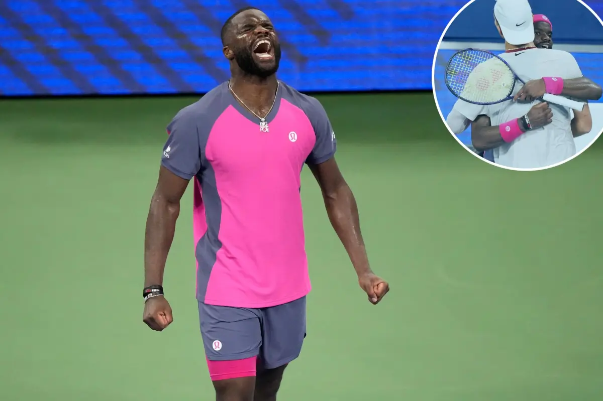 프란시스 티아포(Frances Tiafoe), US오픈 스릴러 영화에서 미국인 동료의 도전을 저지하기 위해 집회