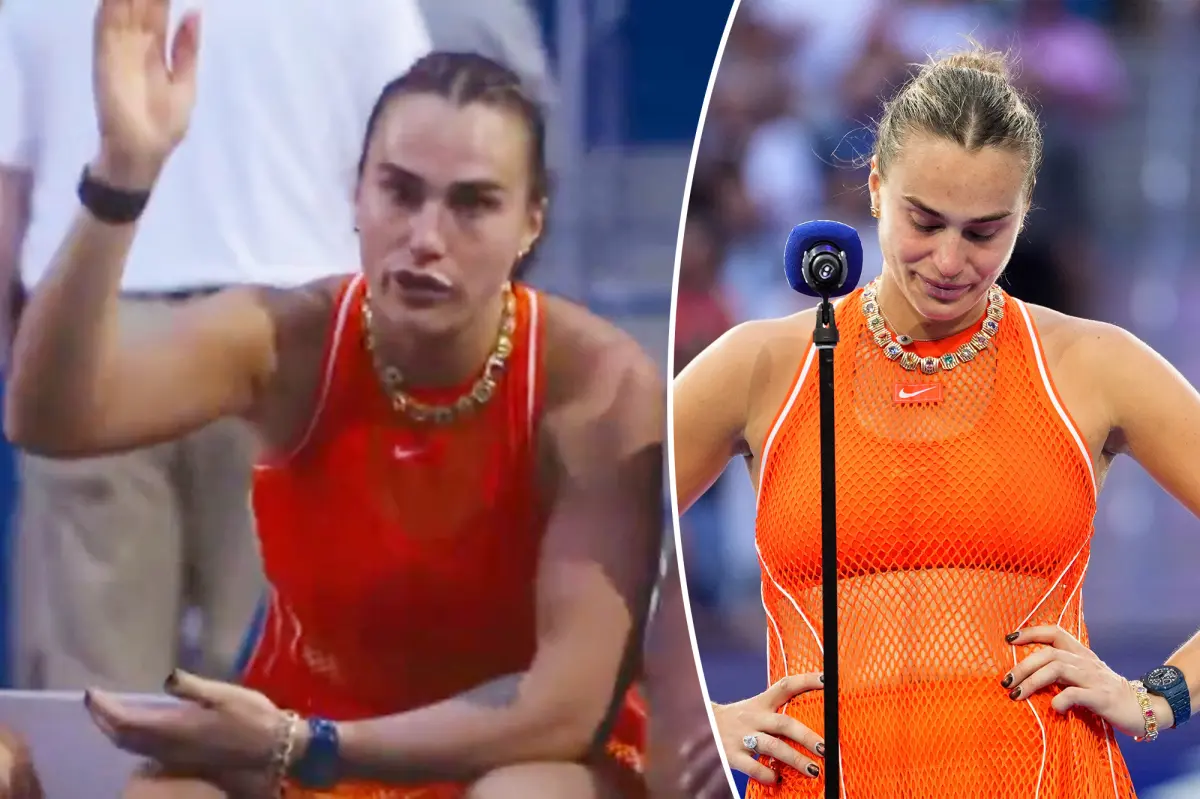 Aryna Sabalenka는 US Open 패배 후 추악한 장면에서 카메라맨에게 '꺼져'라고 말했습니다.