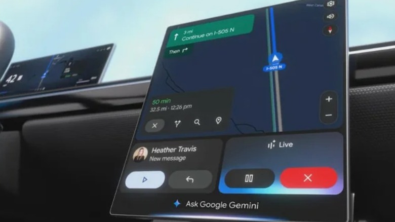 Gemini를 탑재한 Android Auto