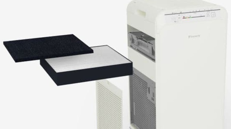 Daikin 공기청정기의 필터입니다.