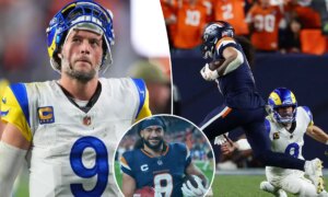 Matthew Stafford는 Rams가 Broncos에 패하면서 기록적인 픽 6을 기록하며 추악한 NFL 역사를 만들었습니다.