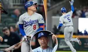Dave Roberts는 Braves를 상대로 4회에 다저스가 폭발하면서 자신이 플레이오프 마법사임을 다시 한번 입증했습니다.