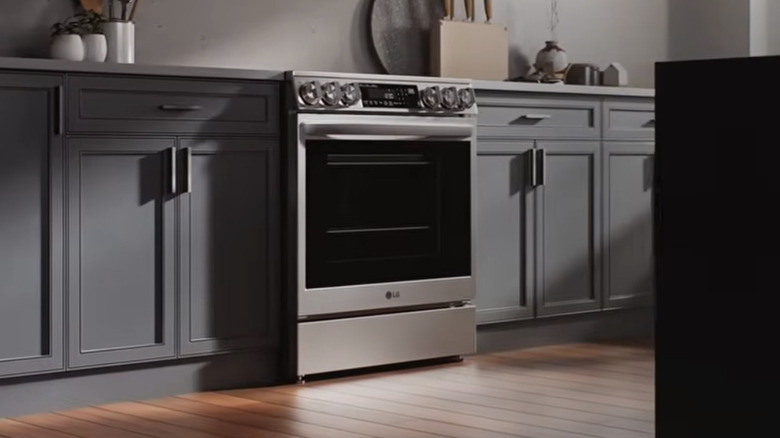 LG 6.3cu. ft. 주방의 LSEL6331F 전기레인지
