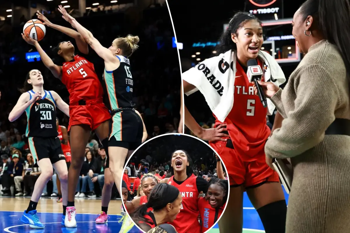 Angel Reese는 자신의 첫 WNBA 결승전 출전을 '현시'했다고 말했습니다.