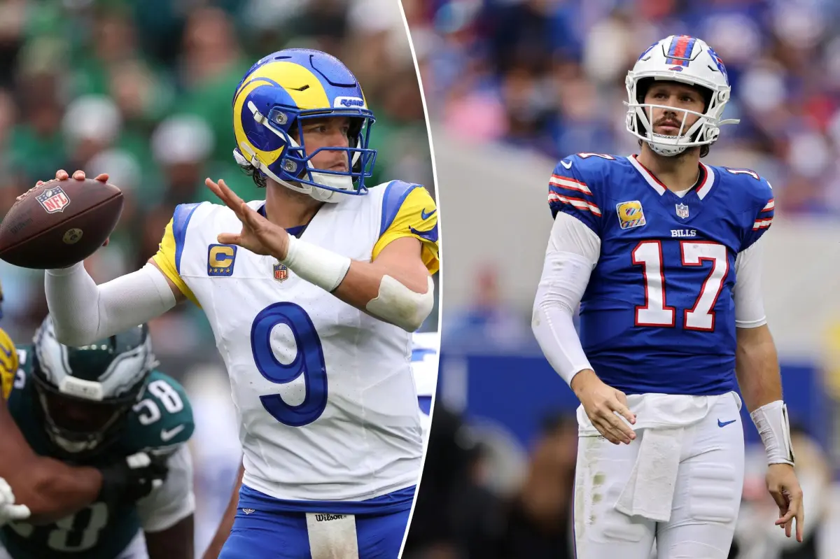 Rams 대 Bills 5주차 미리보기: Josh Allen, Matthew Stafford의 월요일 밤 축구 대결 예정