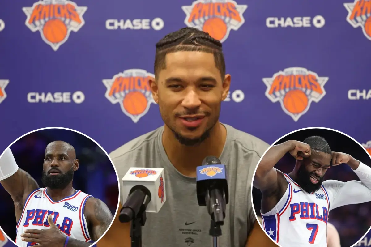 Knicks는 LeBron James나 슈퍼팀 76ers와의 경쟁이 치열해지는 것을 두려워하지 않습니다.