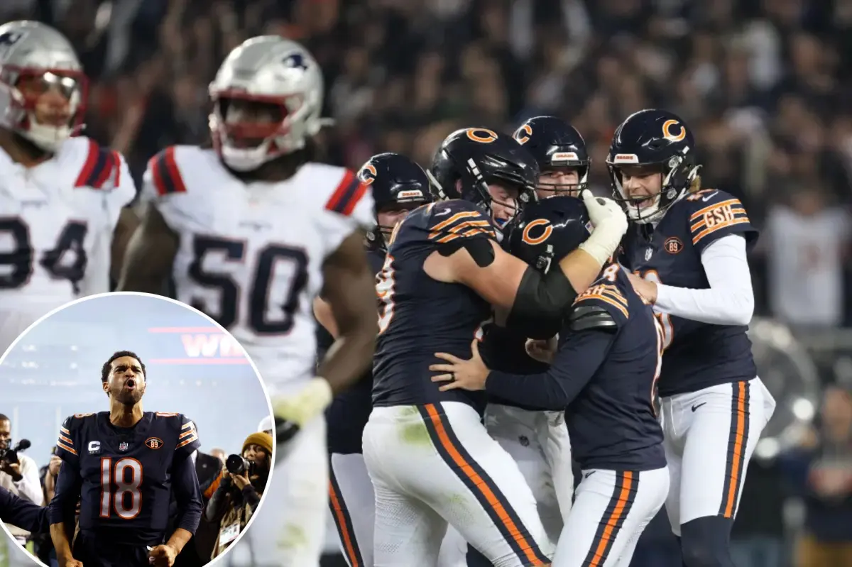 Bears가 Patriots를 이길 때 Gutsy 필드 골은 Caleb Williams의 실수를 구제합니다.