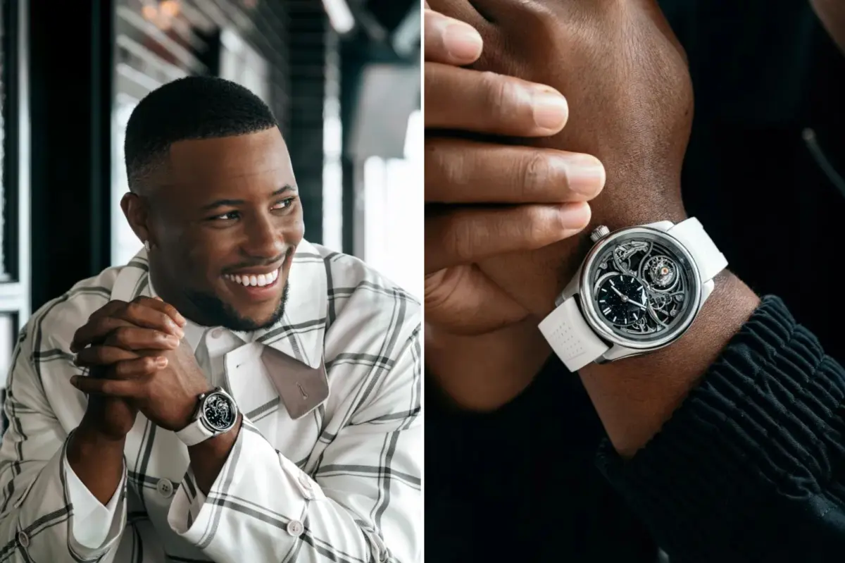 Eagles 슈퍼스타 Saquon Barkley, H. Moser & Cie.와 독점 시계 제작