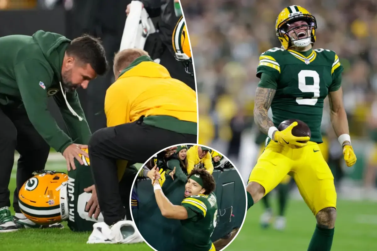 패커스(Packers)의 크리스티안 왓슨(Christian Watson)이 회오리바람처럼 왕복 병원 방문을 설명했습니다.